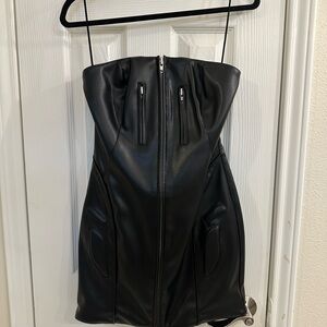 Khy by Kylie faux leather mini dress